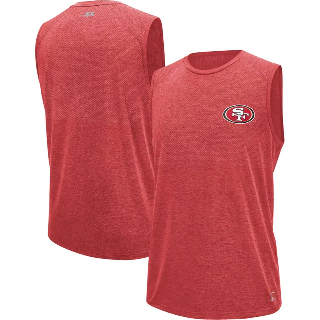 Lids San Francisco 49ers Antigua Women's Flip T-Shirt - White/Scarlet