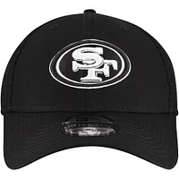 Men's New Era Black San Francisco 49ers 39THIRTY Flex Hat