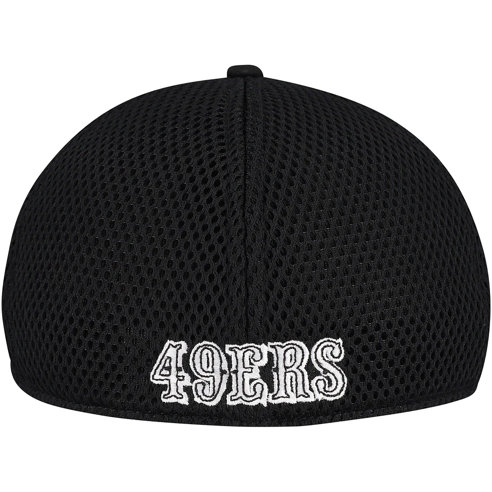 Men's New Era Black San Francisco 49ers 39THIRTY Flex Hat