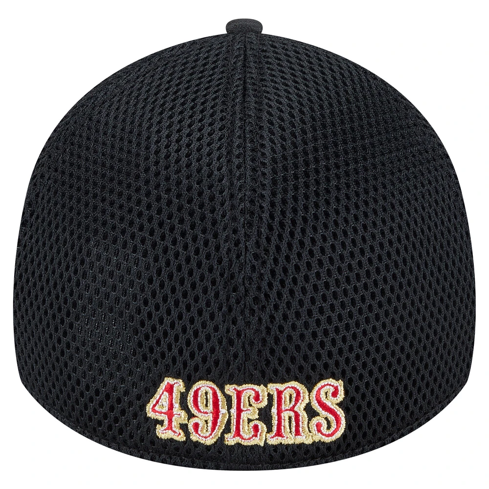 Men's New Era Black San Francisco 49ers Active Camo 39THIRTY Flex Hat