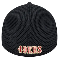 Men's New Era Black San Francisco 49ers Active Camo 39THIRTY Flex Hat