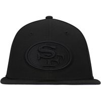 San Francisco 49ers New Era Black on Black Low Profile 59FIFTY II