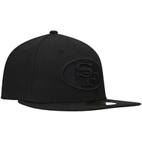 Casquette ajustée 59FIFTY II New Era San Francisco 49ers noir sur pour homme