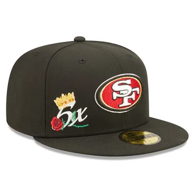 San Francisco 49ers New Era Elemental 59FIFTY Fitted Hat - Scarlet