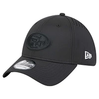 Casquette Hydro 39THIRTY Flex noire New Era pour homme des San Francisco 49ers