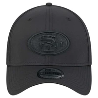 Men's New Era Black San Francisco 49ers Hydro 39THIRTY Flex Hat