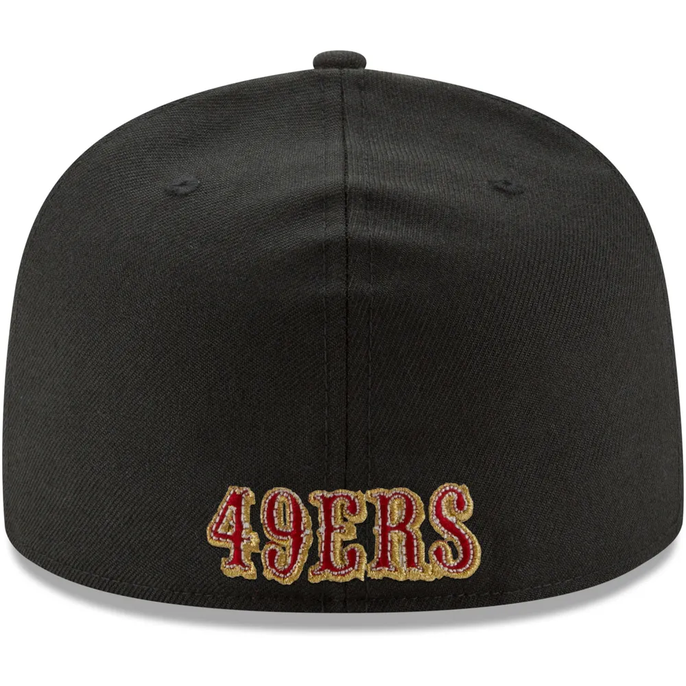 Casquette ajustée 59FIFTY pour homme San Francisco 49ers Team New Era noire