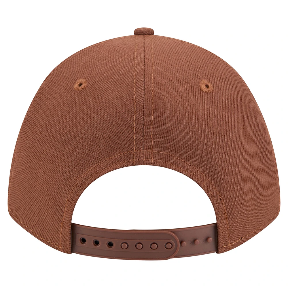 Men's New Era  Brown San Francisco 49ers Motorsport 9FORTY Adjustable Hat
