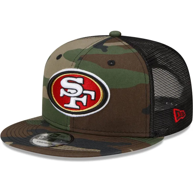 Lids San Francisco 49ers New Era Quad II 9FIFTY Trucker Snapback Hat -  Black