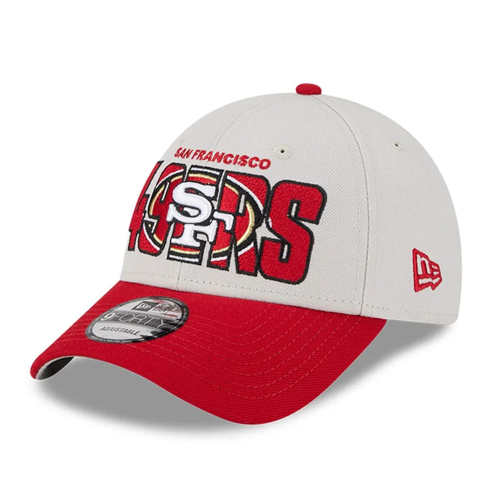 San Francisco 49ers NFL Draft Grey 9FORTY Cap