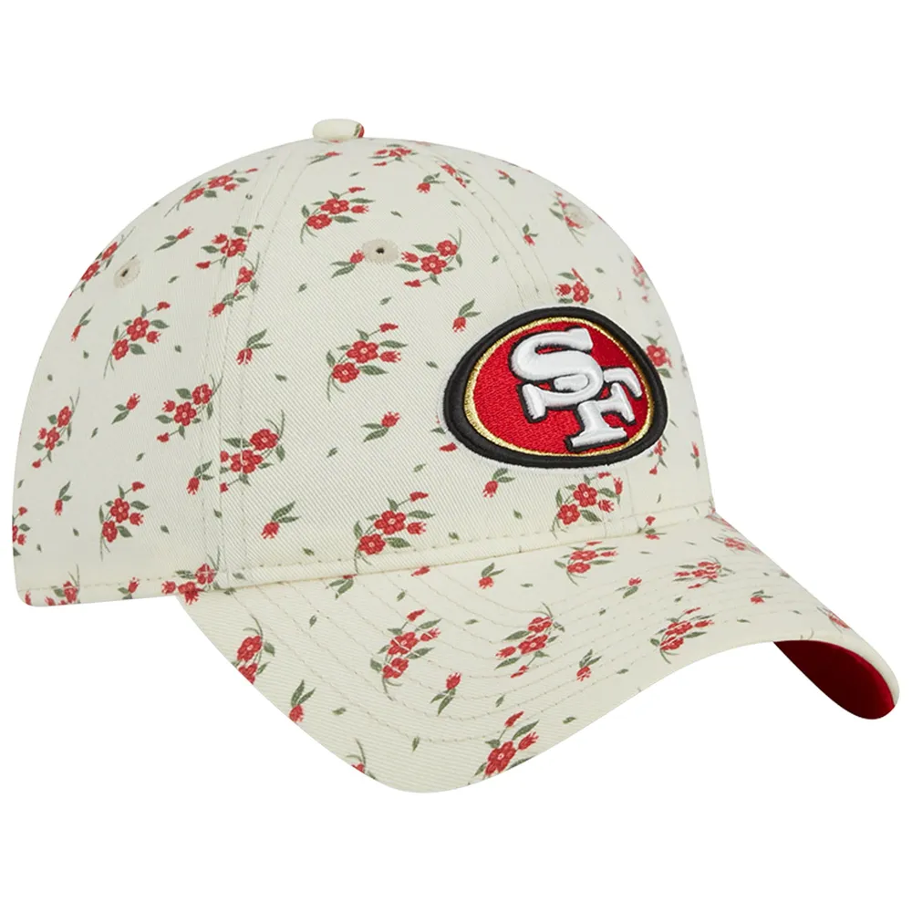 New Era Men's New Era Cream San Francisco 49ers Bloom 9TWENTY Adjustable Hat