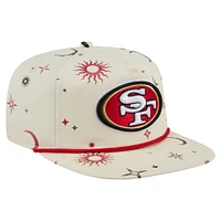 Casquette ajustable New Era pour homme, couleur crème