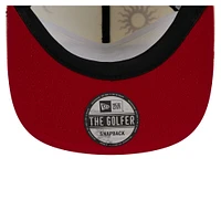 Casquette ajustable New Era pour homme, couleur crème