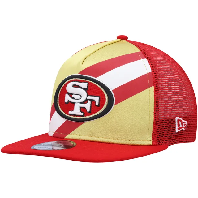 San Francisco 49ers '47 Trucker Snapback Hat - Scarlet/White