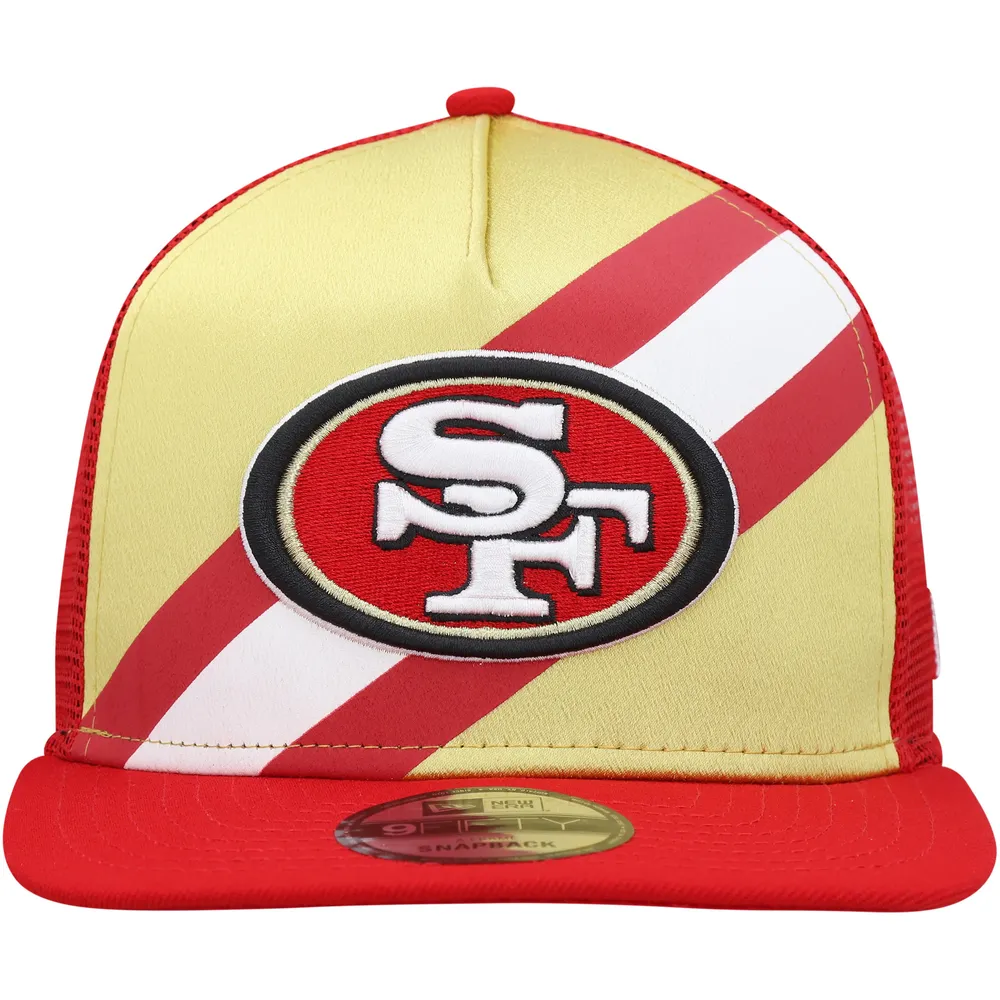 Men's New Era Scarlet San Francisco 49ers Basic 9FIFTY Adjustable Snapback  Hat