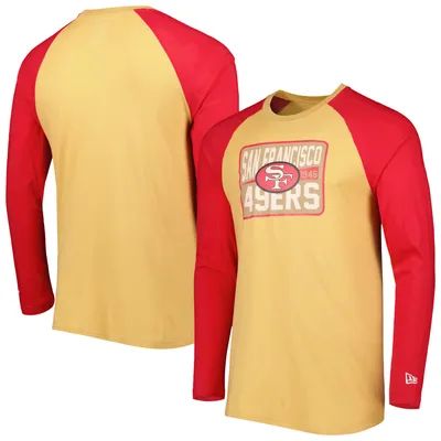 San Francisco 49ers PINK by Victoria's Secret Women's Football Long Sleeve  T-Shirt - White