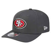 Casquette extensible rouge New Era pour hommes des 49ers de San Francisco 9SEVENTY