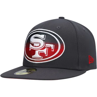 San Francisco 49ers New Era 2022 NFL Draft 39THIRTY Flex Hat - Black/Scarlet