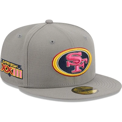 Men's New Era San Francisco 49ers Color Pack 59FIFTY Fitted Hat