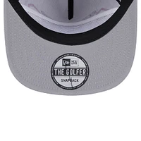 Men's New Era Gray San Francisco 49ers Throwback Corded Golfer Snapback Hat