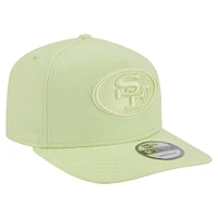 Men's New Era Light Green San Francisco 49ers Color Pack 9FIFTY Snapback Hat