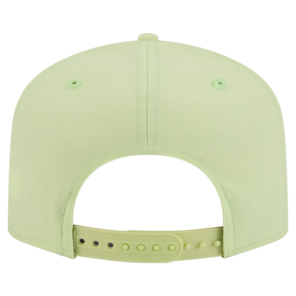 Men's New Era Light Green San Francisco 49ers Color Pack 9FIFTY Snapback Hat
