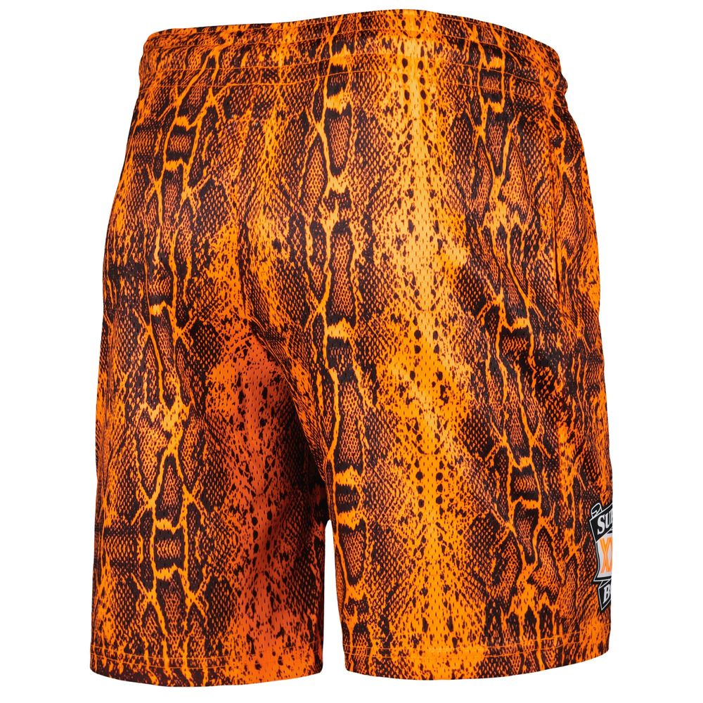 Men's New Era Orange San Francisco 49ers Summer Pop Shorts