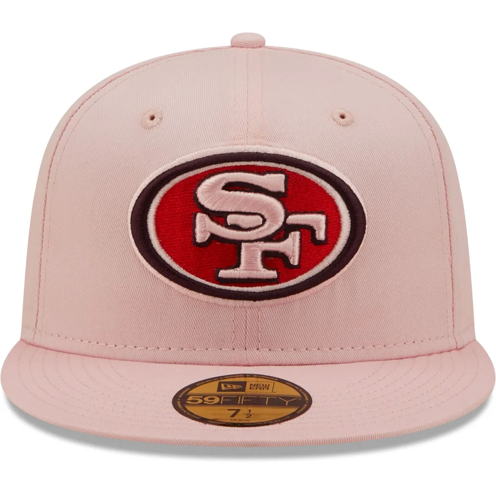 New Era Men's New Era Pink San Francisco 49ers 60 Seasons The Pastels  59FIFTY Fitted Hat