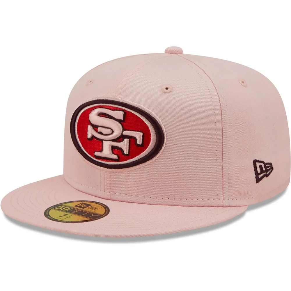 New Era Men's New Era Pink San Francisco 49ers 60 Seasons The Pastels  59FIFTY Fitted Hat