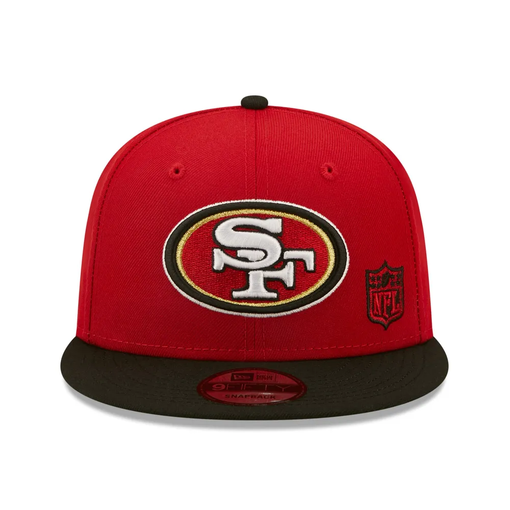 San Francisco 49ers New Era Black on Black 9FIFTY Snapback Hat