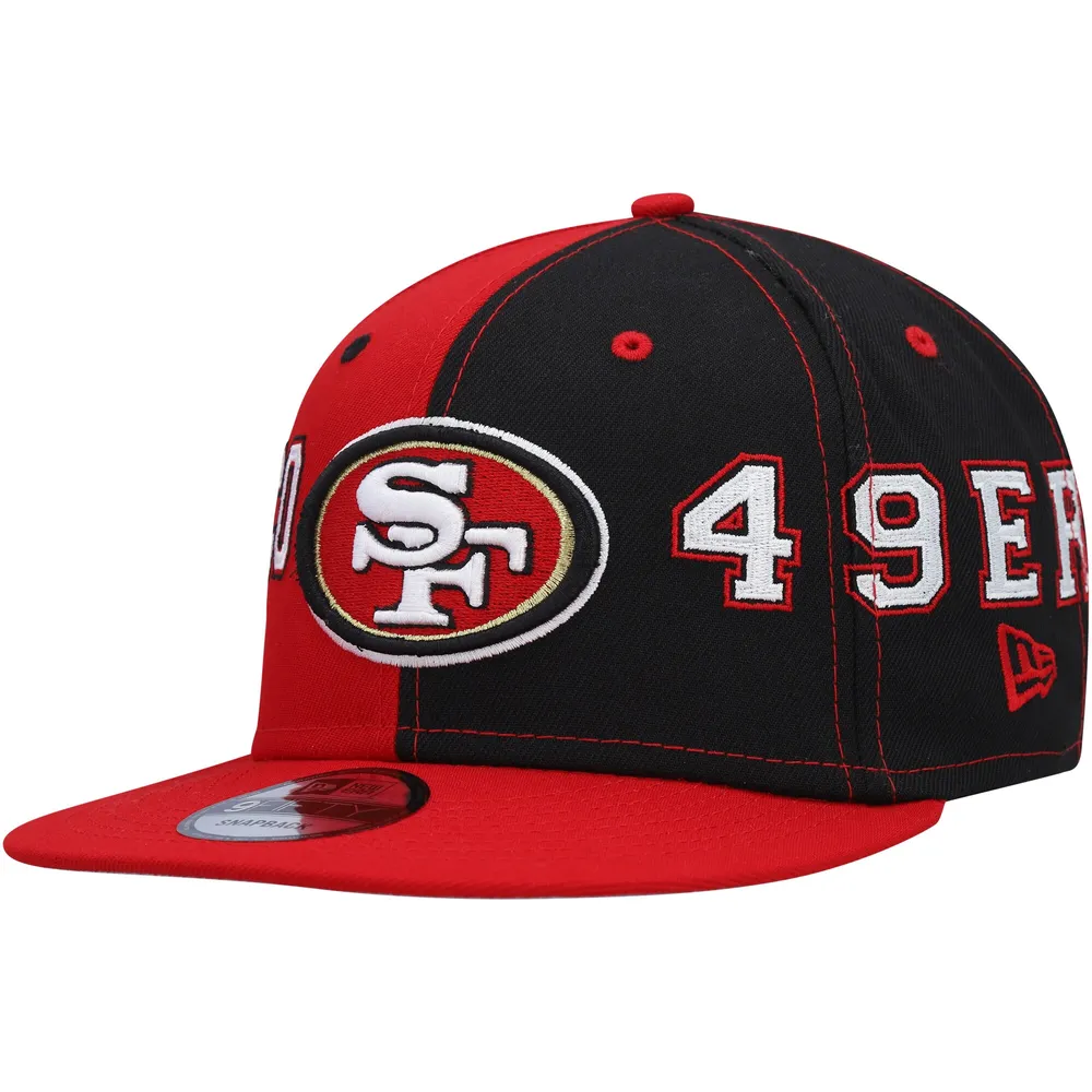 : New Era Men's White/Scarlet San Francisco 49ers