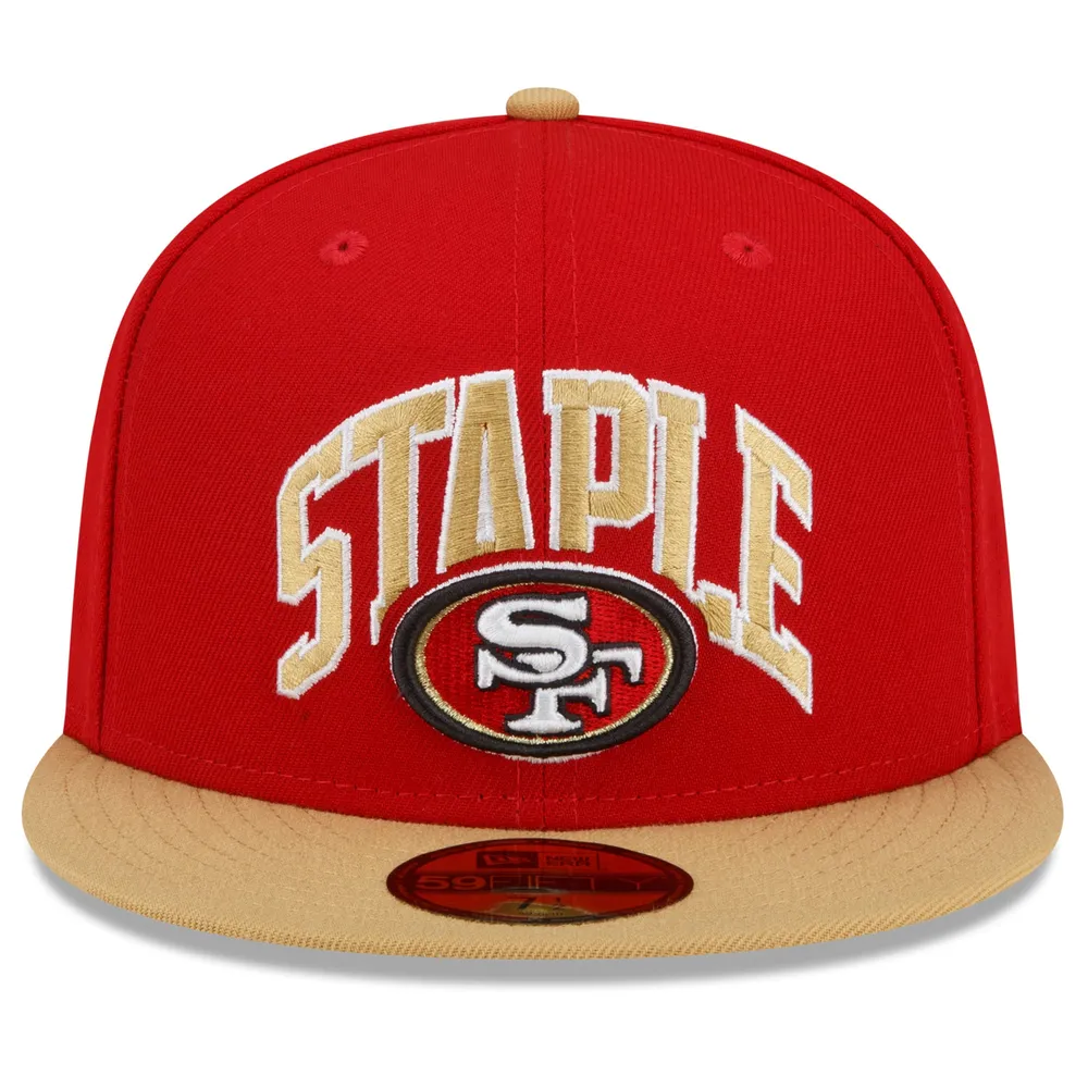 Staple x NFL x New Era 59FIFTY Cap San Francisco 49ers Red - 7 3/4