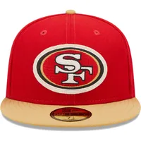 Youth New Era Scarlet/Gold San Francisco 49ers Baycik 9FIFTY