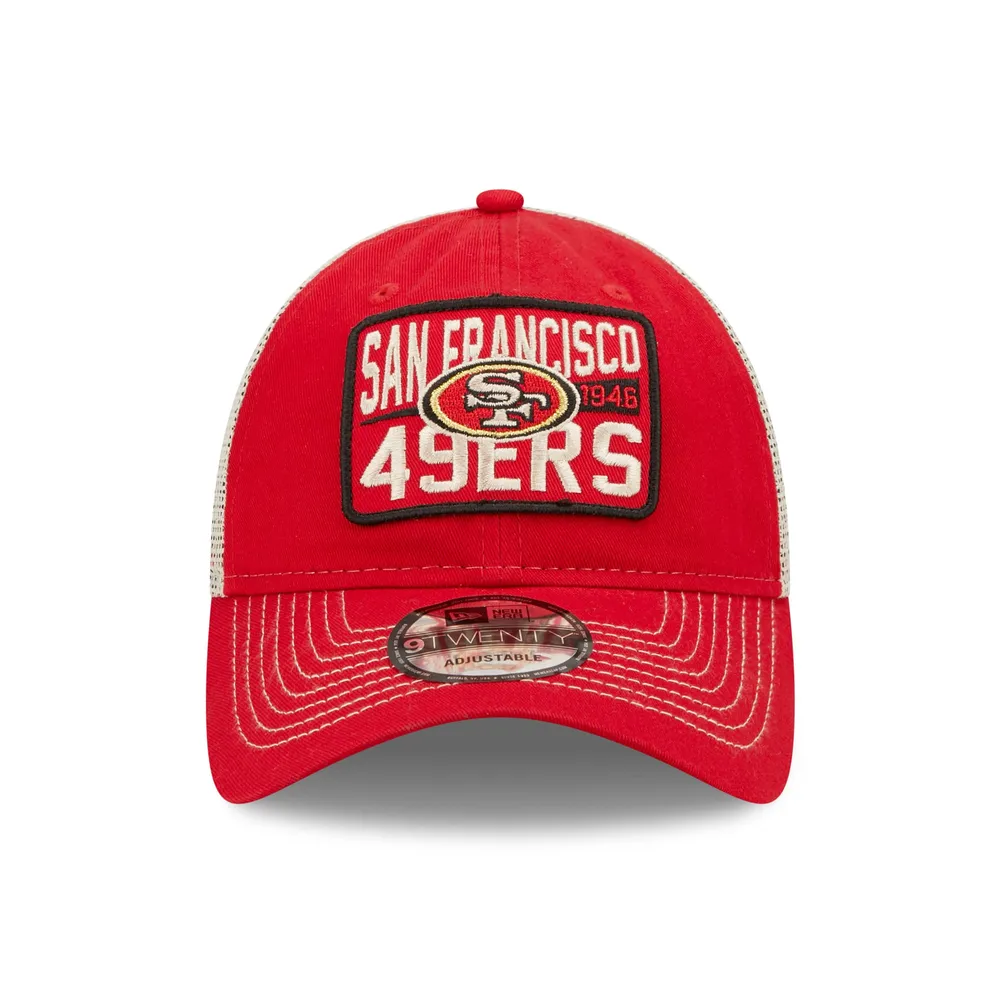 Buy San Francisco 49ers New Era Basic 9TWENTY Trucker Snapback Hat