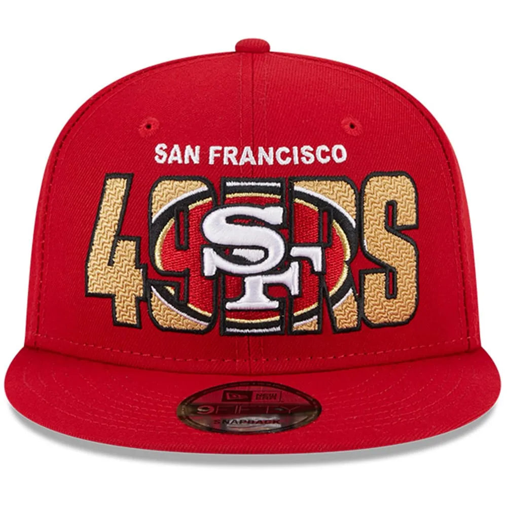 Men's New Era Scarlet San Francisco 49ers Basic 9FIFTY