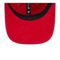 Casquette réglable New Era Scarlet San Francisco 49ers 2024 Sideline 9TWENTY pour homme