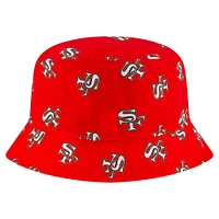 Men's New Era Scarlet San Francisco 49ers City Originals Bucket Hat