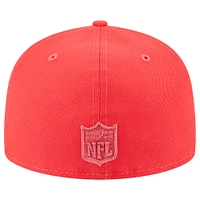 Men's New Era Scarlet San Francisco 49ers Color Pack Brights 59FIFTY Fitted Hat