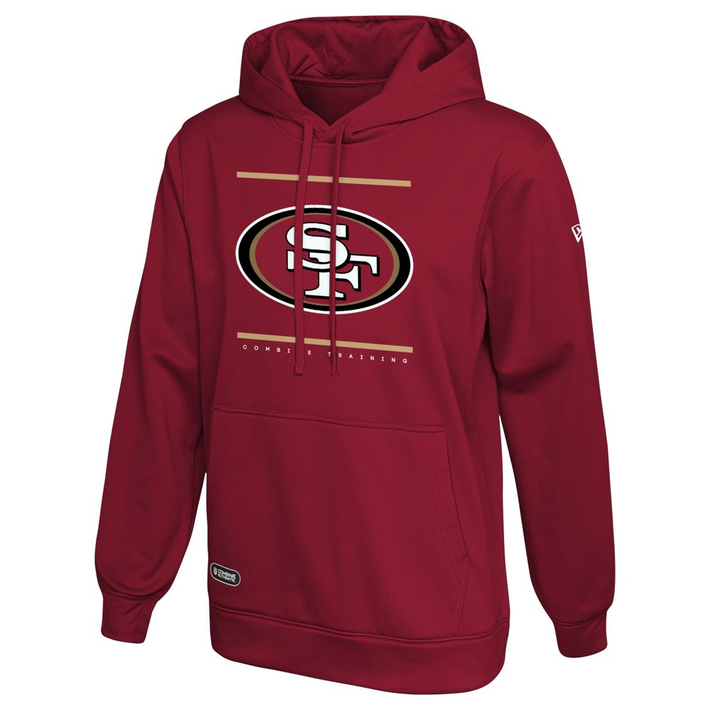 Toddler Scarlet San Francisco 49ers Team Logo Pullover Hoodie