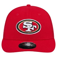 Men's New Era  Scarlet San Francisco 49ers Low Profile 9FIFTY Snapback Hat