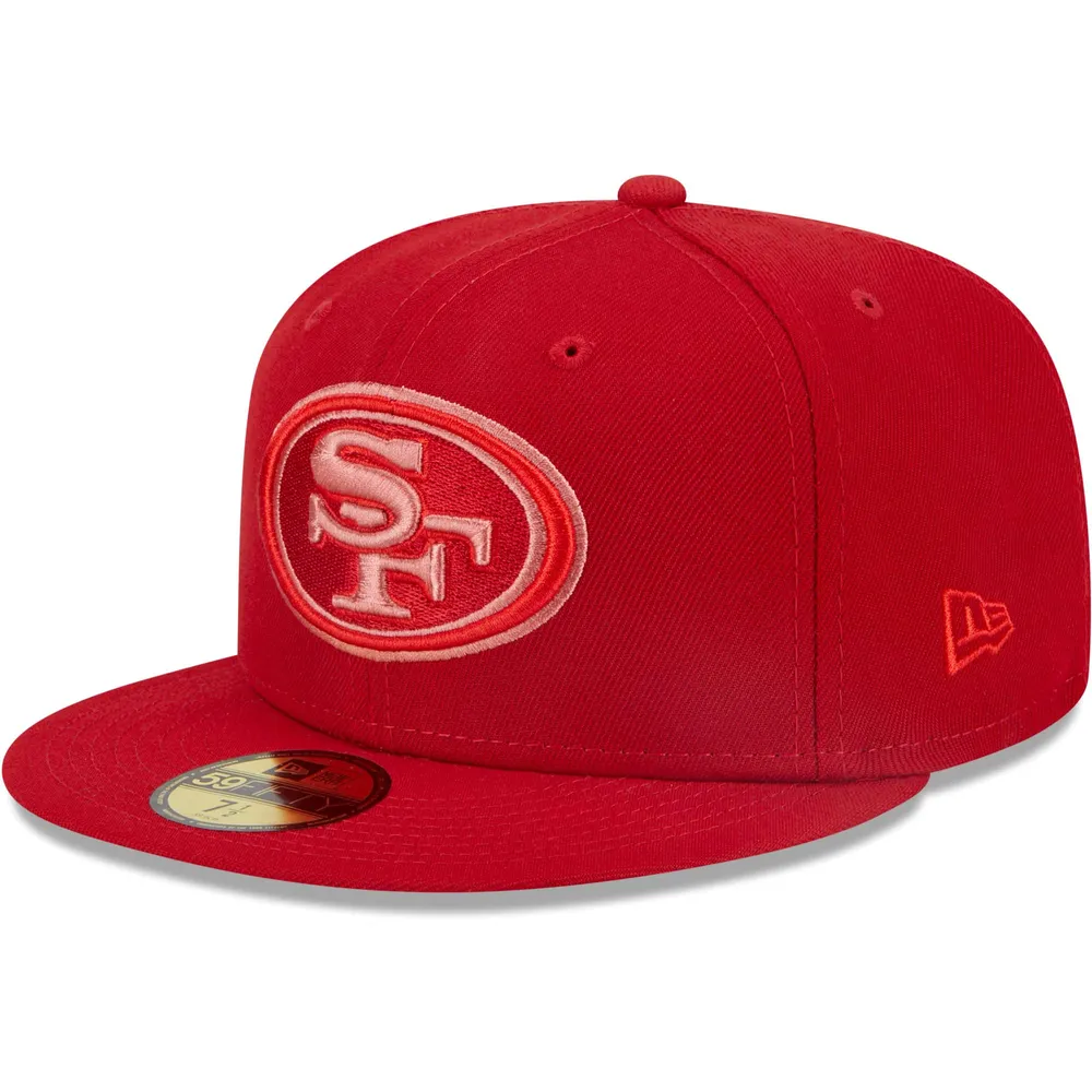 New Era Black San Francisco 49ers Team 59FIFTY Fitted Hat