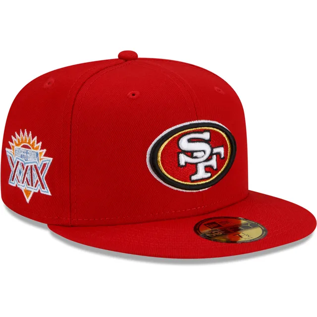 niners fitted hats