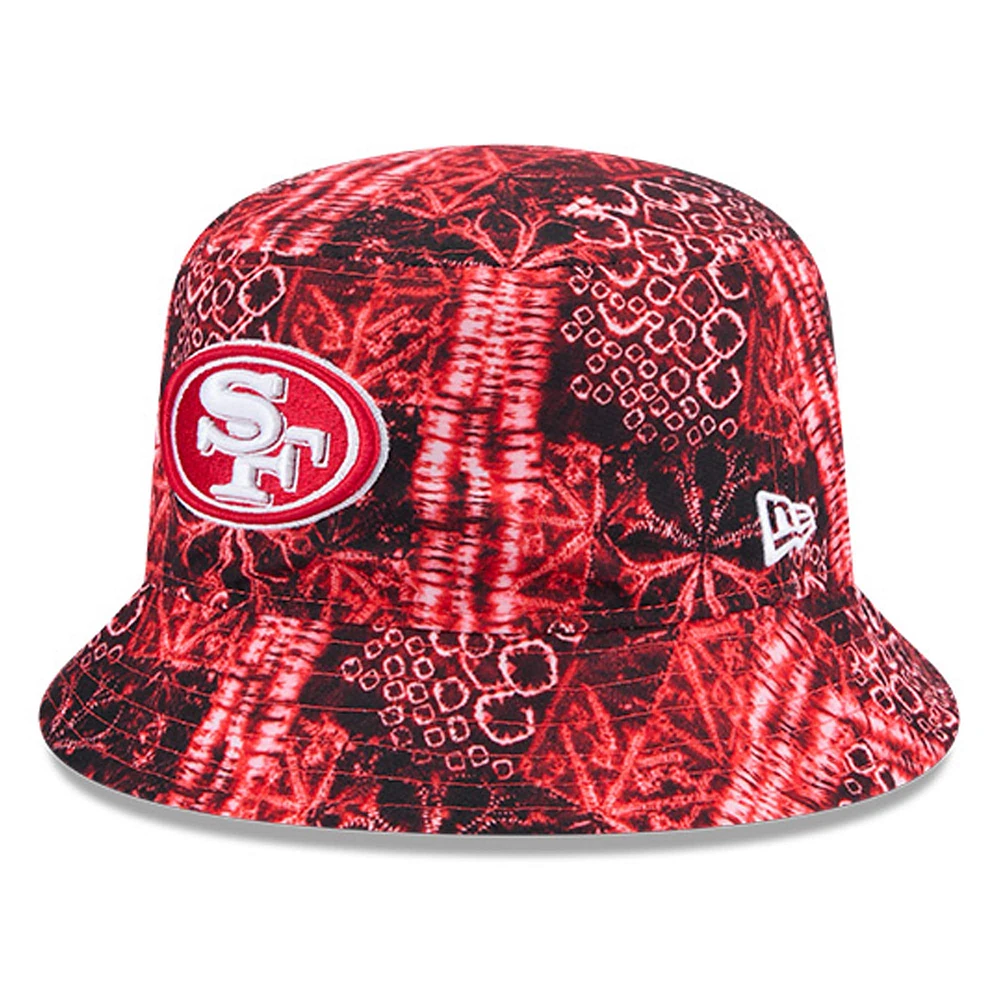 Bob Shibori Scarlet San Francisco 49ers New Era pour hommes