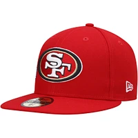 Casquette ajustée New Era Scarlet San Francisco 49ers Stateview 59FIFTY pour homme