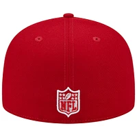 V107988 49ER SCAWHI NFL Patch principal 59FIFTY SCA HATMENHIC