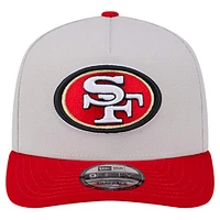 Casquette Snapback 9FIFTY A-Frame Stone San Francisco 49ers de New Era pour homme