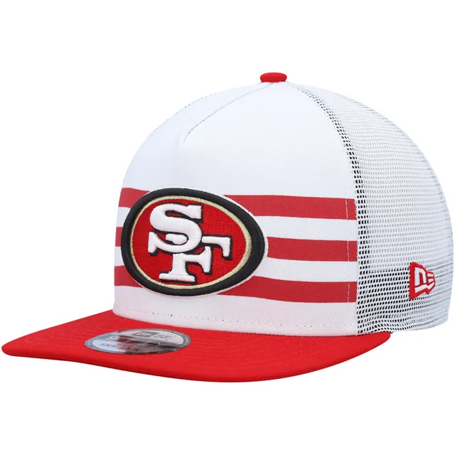 Men's New Era Scarlet/Gold San Francisco 49ers Flawless 9FIFTY