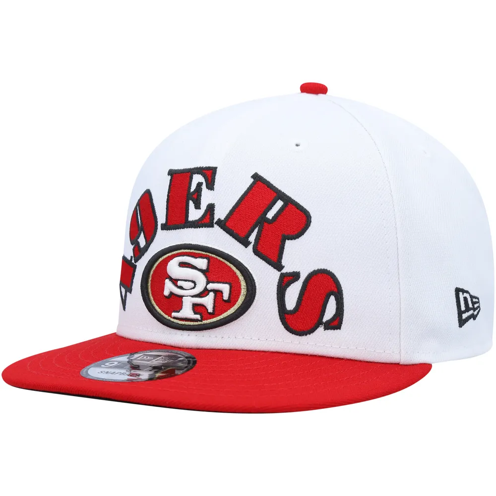 San Francisco 49ers NFL Red White New Era Trucker Hat New