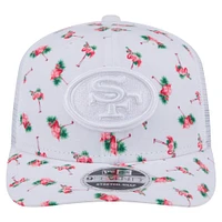 Casquette extensible à bouton-pression 9SEVENTY Adventure Flamingo Pattern des San Francisco 49ers de New Era pour homme