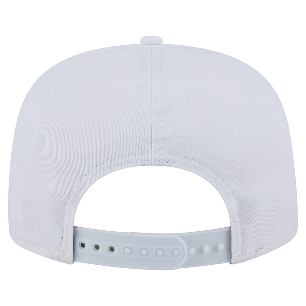 Men's New Era White San Francisco 49ers Collide Golfer Snapback Hat